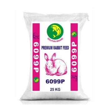 Dedak Makanan Arnab 6099P / Rabbit Feed | Hasbin Jaya | 25Kg