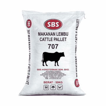 Dedak Makanan Lembu 707 / Cattle Feed | SBS Agroternak | 50Kg