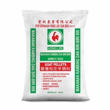 Dedak Makanan Kambing Dan Biri-Biri 808 / Goat Feed | HL Feedmills | 25Kg