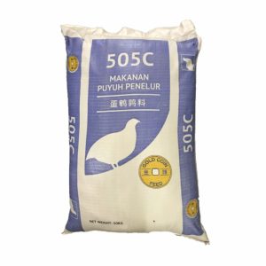 Dedak Makanan Puyuh Penelur 505C | Gold Coin | 25Kg