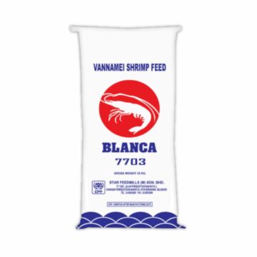 Dedak Makanan Udang Putih 7703 / Shrimp Feed | Star Feedmills | 25Kg