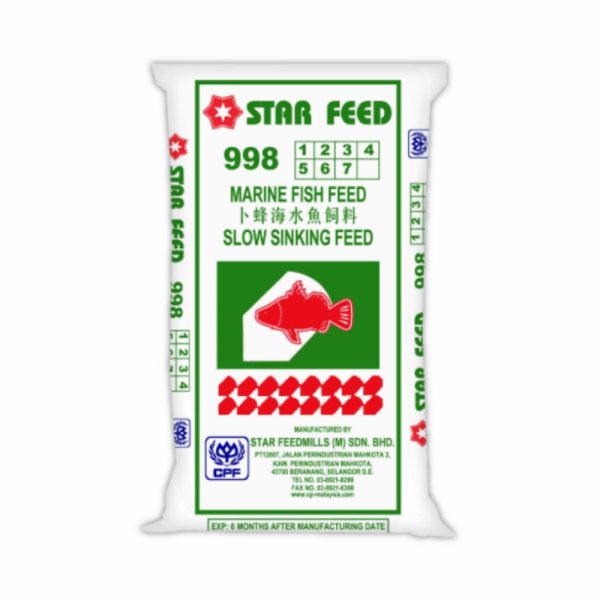 Dedak Makanan Ikan Air Masin 9985 Tenggelam | Star Feedmills | 25Kg