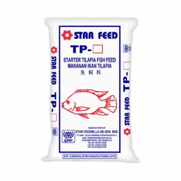 Dedak Makanan Ikan Air Tawar TP-0 Permulaan / Floating Freshwater Fish Feed | Star Feedmills | 20Kg