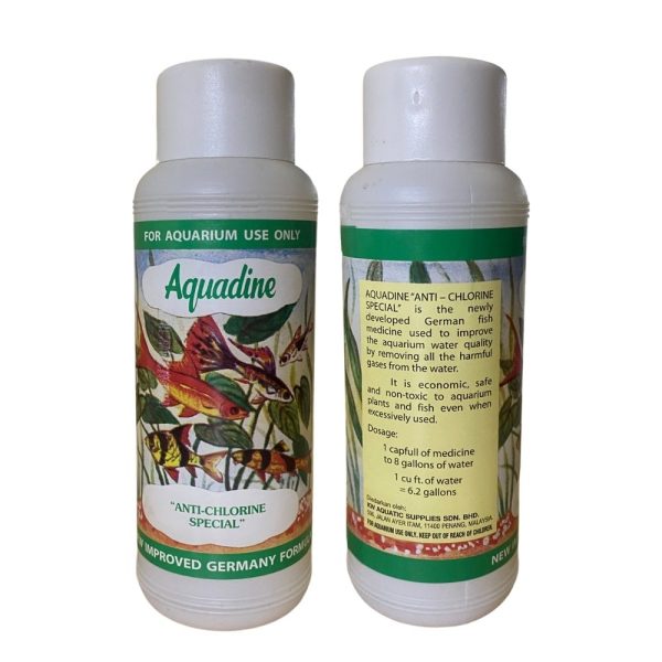 Aquadine Anti Chlorine Special | Fish Tank / Aquarium | 200ml
