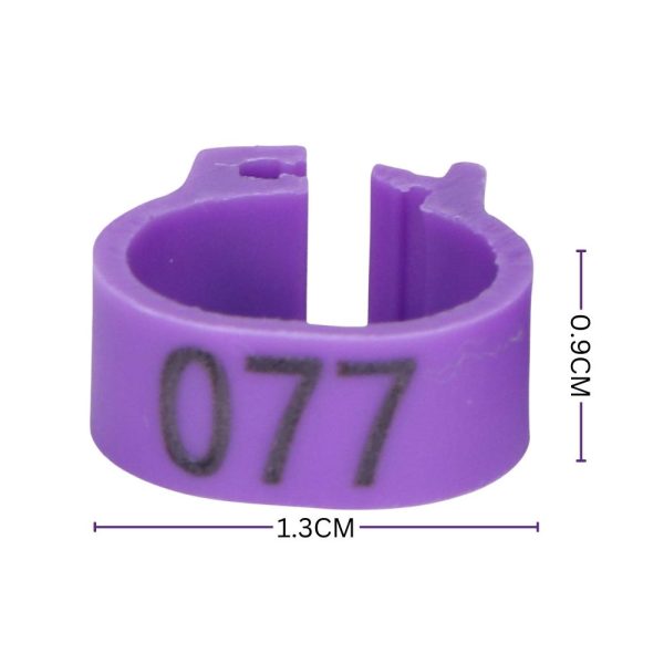 Cincin Kaki Burung Bernombor | Bird Foot Ring With Number