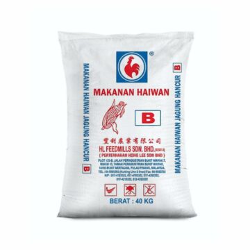 Makanan Bijirin Jagung B / Corn Grain Feed | HL Feedmills | 40kg