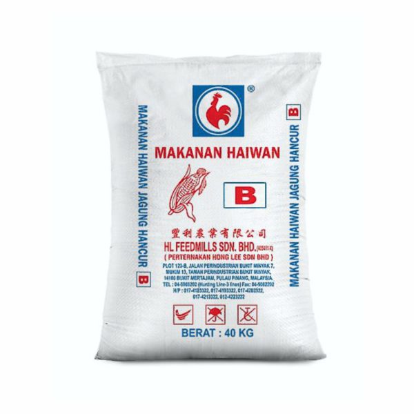 Makanan Bijirin Jagung B | HL Feedmills | 40kg