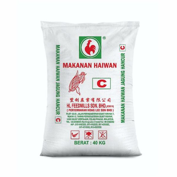 Makanan Bijirin Jagung C | HL Feedmills | 40kg