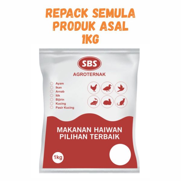 repack semula produk asal 1kg