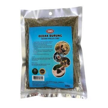 Dedak Makanan Anak Burung 100 | SBS Agroternak | 300g