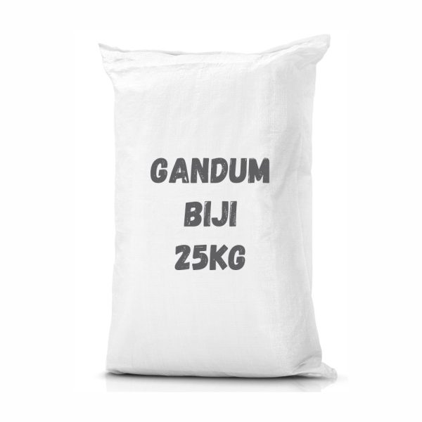 Gandum Biji | Wheat Grain | 25Kg