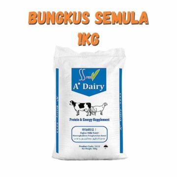 Dedak Makanan Lembu Tenusu A Dairy 5233 / Dairy Cattle Feed | Soon Soon | Repack 1Kg