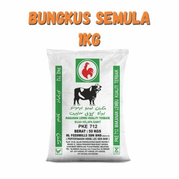 Dedak Makanan Lembu PKE 712 / Cattle Feed | HL Feedmills | 50Kg