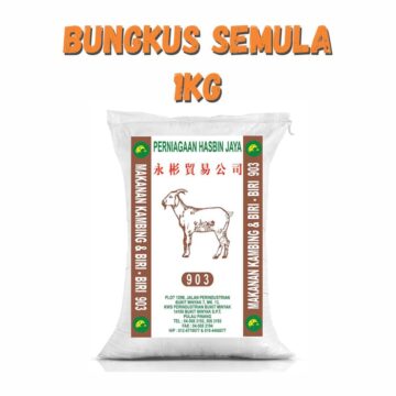 Dedak Makanan Kambing Dan Biri-Biri 903 / Goat Feed | Hasbin Jaya | Repack 1Kg
