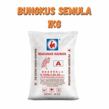 Makanan Bijirin Jagung A / Corn Grain Feed | HL Feedmills | Repack 1Kg