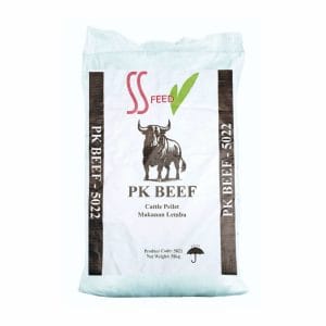 Dedak Makanan Lembu PK Beef 5022 / Cattle Feed | Soon Soon | 50Kg