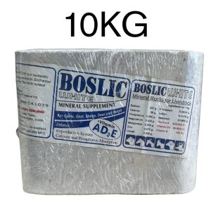 Garam Mineral Blok Ternakan / Mineral Block For Ruminant | Boslic White | 10Kg