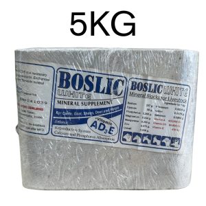 Garam Mineral Blok Ternakan / Mineral Block For Ruminant | Boslic White | 5Kg
