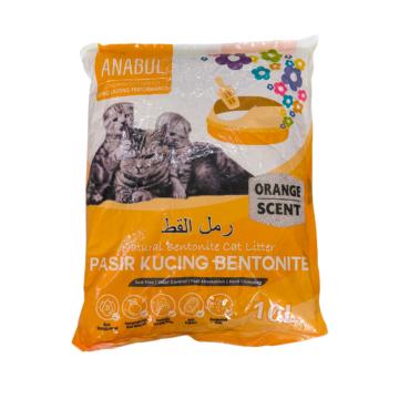 Pasir Kucing Anabul Oren / Anabul Cat Litter Sand Orange | 10L