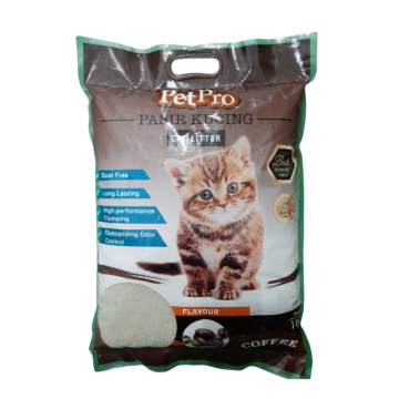 Pasir Kucing PetPro Kopi / PetPro Cat Litter Coffee | 10L