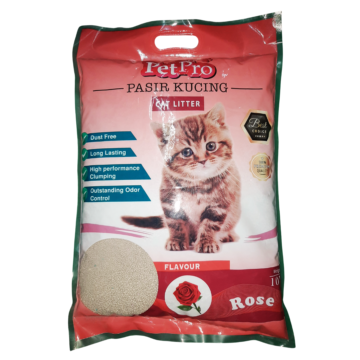 Pasir Kucing PetPro Rose / PetPro Cat Litter Rose | 10L