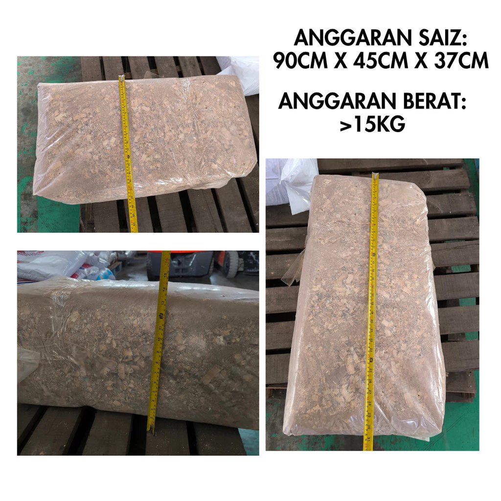 Habuk Kayu Kasar Premium Untuk Kuda / Wood Shaving For Horse | 18Kg - Image 2