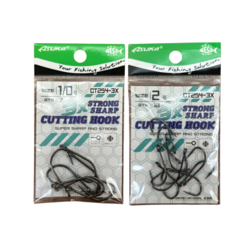 Mata Kail / ASUKA Snake Head Cutting Hook CT254-3X
