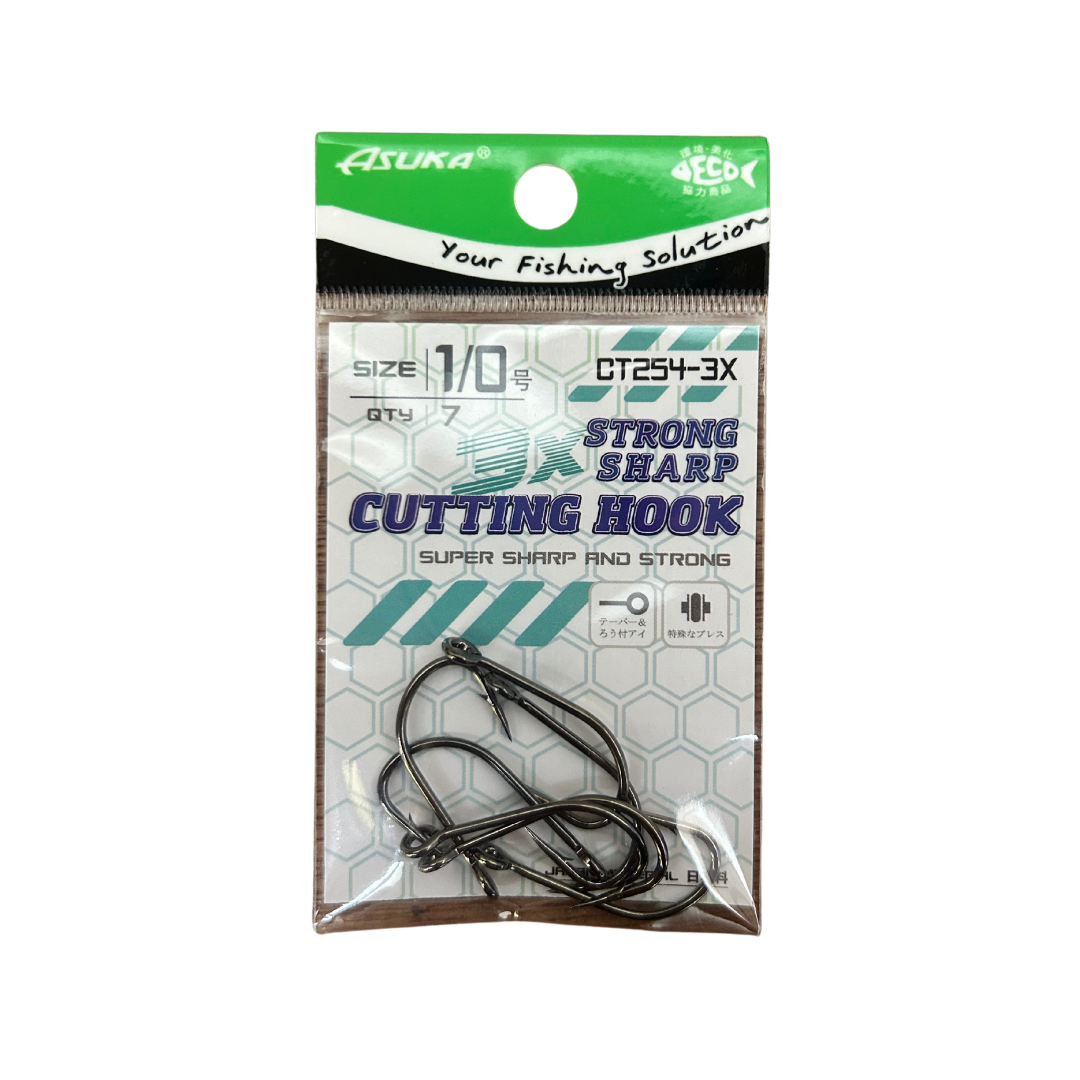 Mata Kail / ASUKA Snake Head Cutting Hook CT254-3X