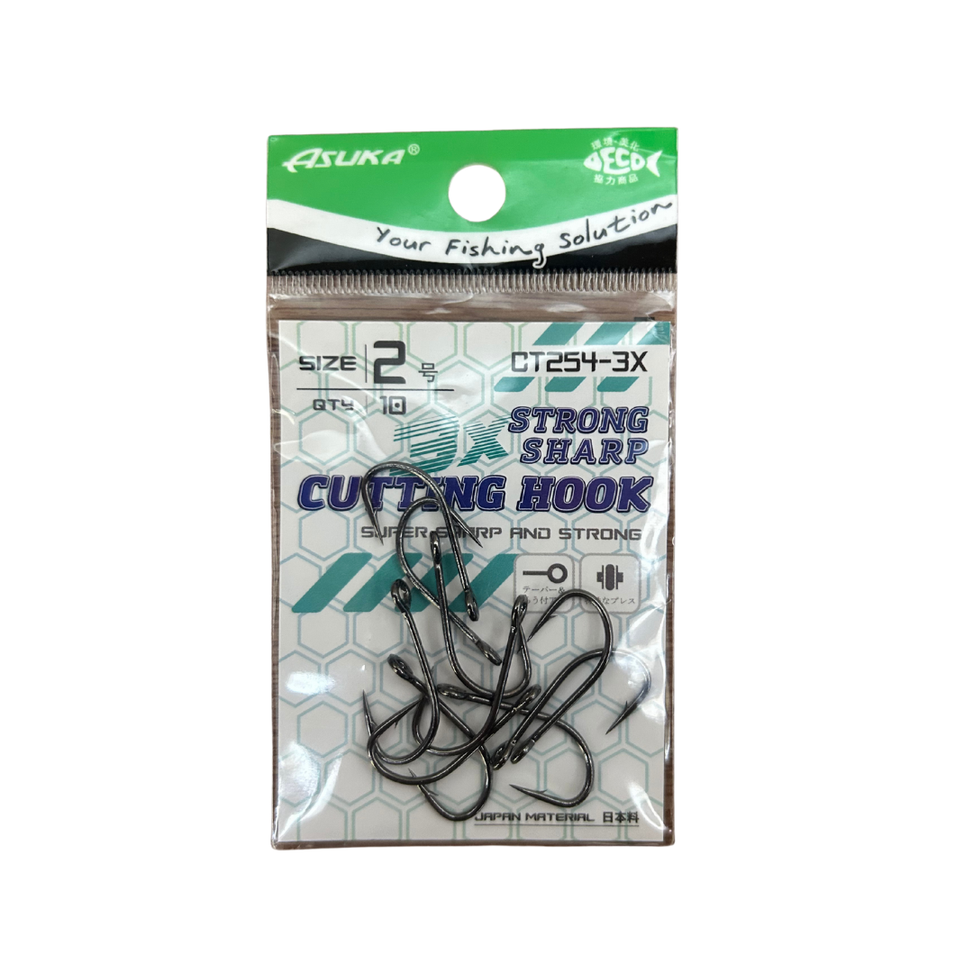 Mata Kail / ASUKA Snake Head Cutting Hook CT254-3X