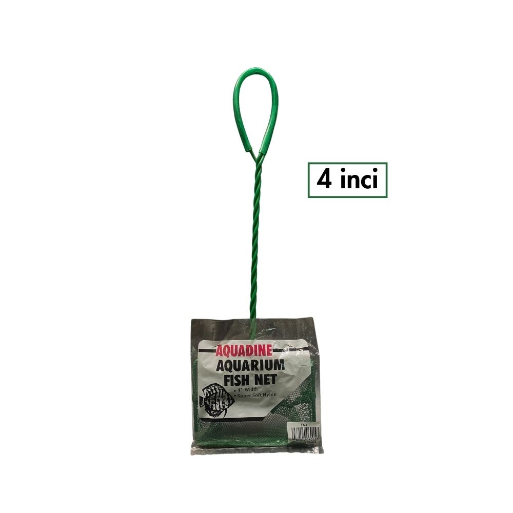 Aquadine Fish Net Jaring Ikan / Jaring Akuarium untuk Ikan & Udang | Pelbagai Saiz