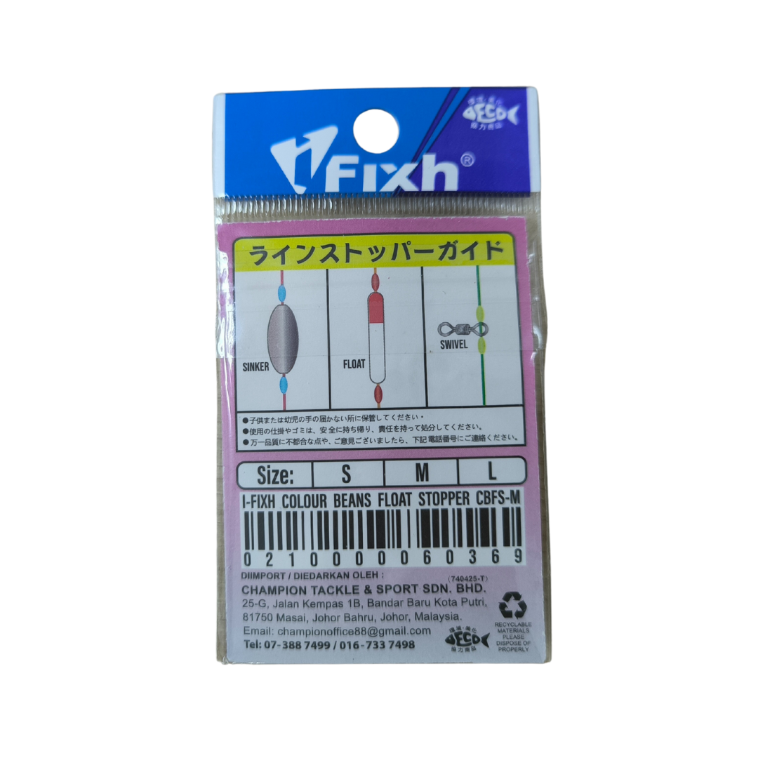 Kunci Pelampung / I-FIXH Colour Beans Float Stopper