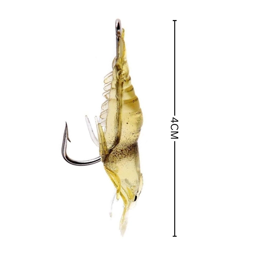 Umpan Udang Tipu / Soft Plastic Shrimp Bait | 4cm