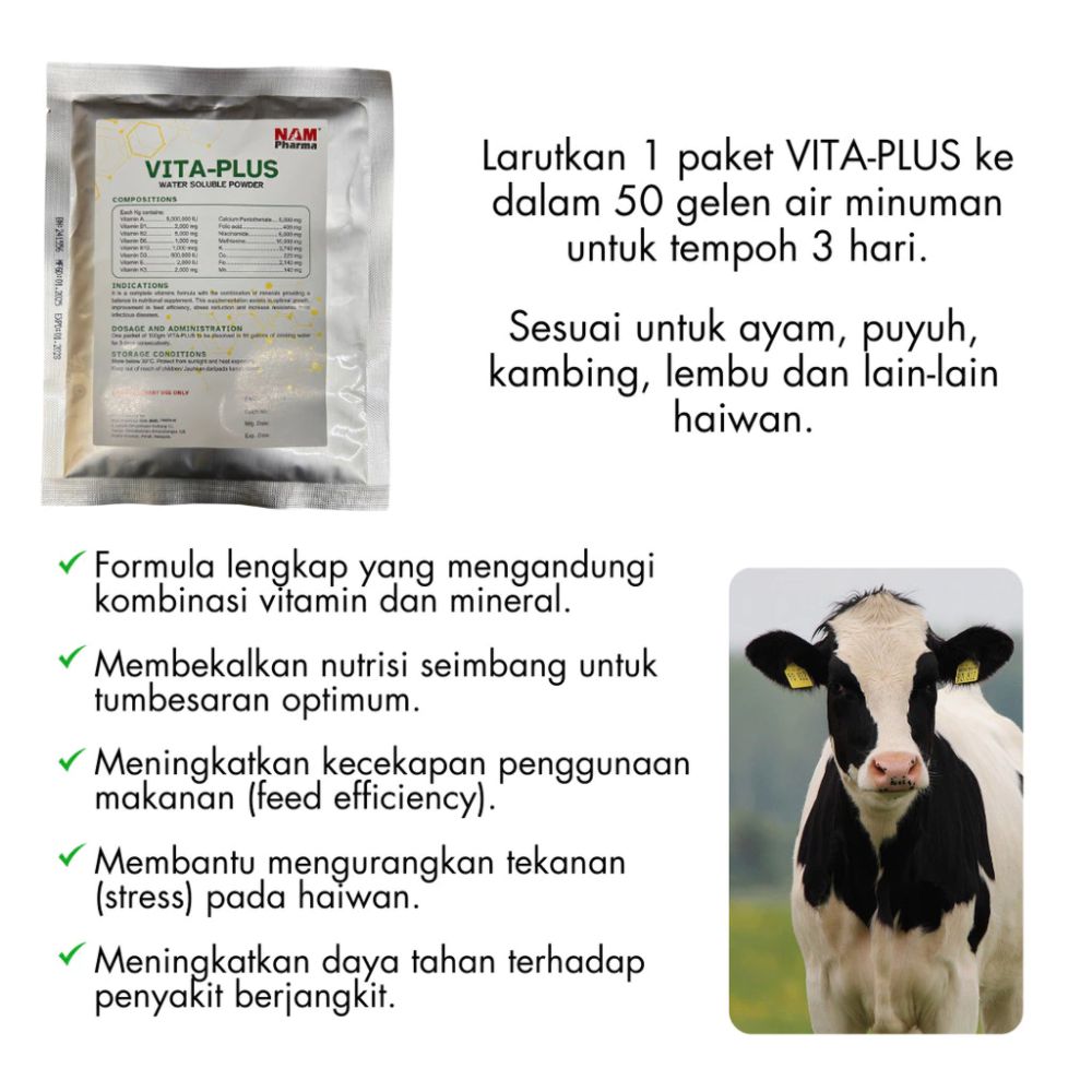 Vitamin Ternakan / Vita-Plus By Nam Pharma