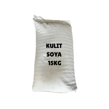 Dedak Makanan Haiwan Kulit Kacang Soya | 15Kg