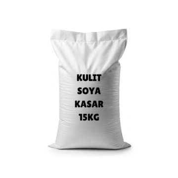 Makanan Haiwan Kulit Kacang Soya Kasar / Kulit Soya | 15Kg