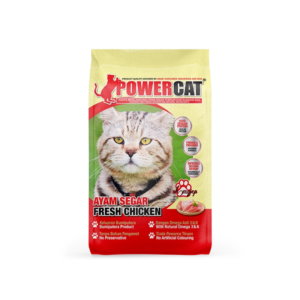 Makanan Kucing Powercat Ayam Segar / Fresh Chicken | 6.5Kg