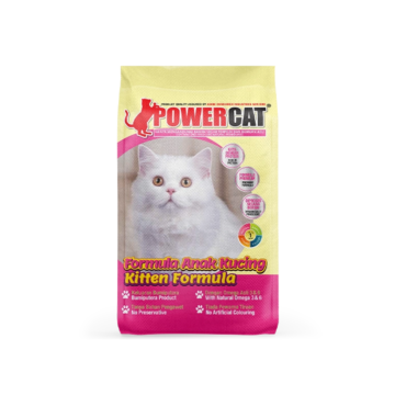 Makanan Kucing Powercat Formula Anak Kucing / Kitten Formula | 6.5Kg