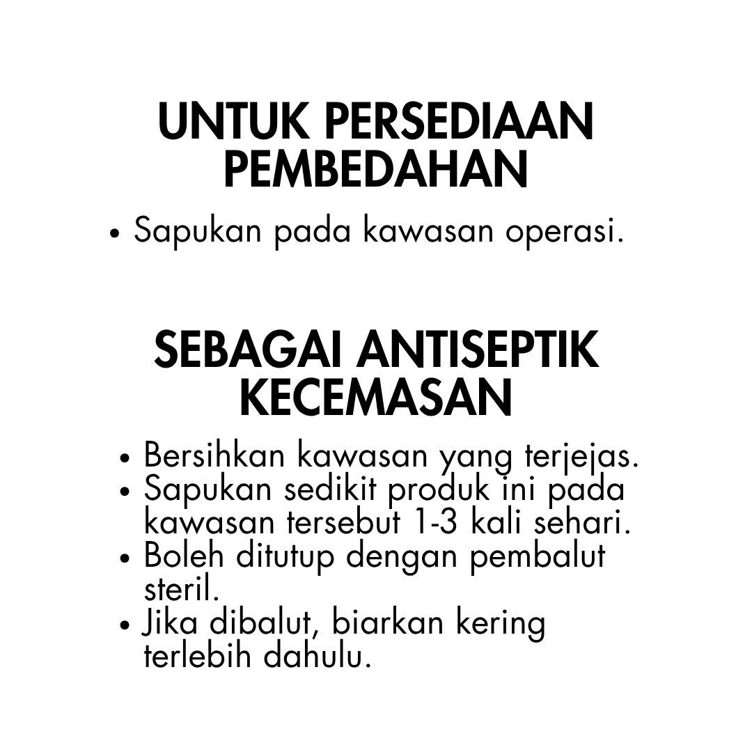 Iodin Cure Antiseptic / Cegah Jangkitan Kuman Ternakan | 1 Liter