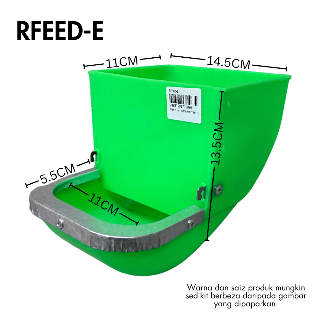 Bekas Makanan Arnab / Rabbit Feeder