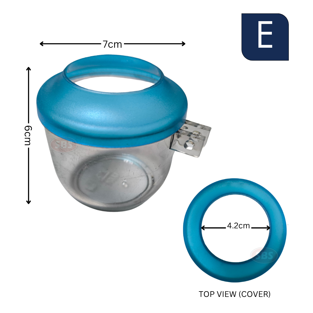 Cawan Burung | Bird Feeder & Water Cup | 1 Unit - Image 6
