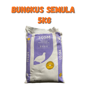 Dedak Makanan Puyuh 505M / Quail Feed | Gold Coin Feedmills | Repack 5Kg