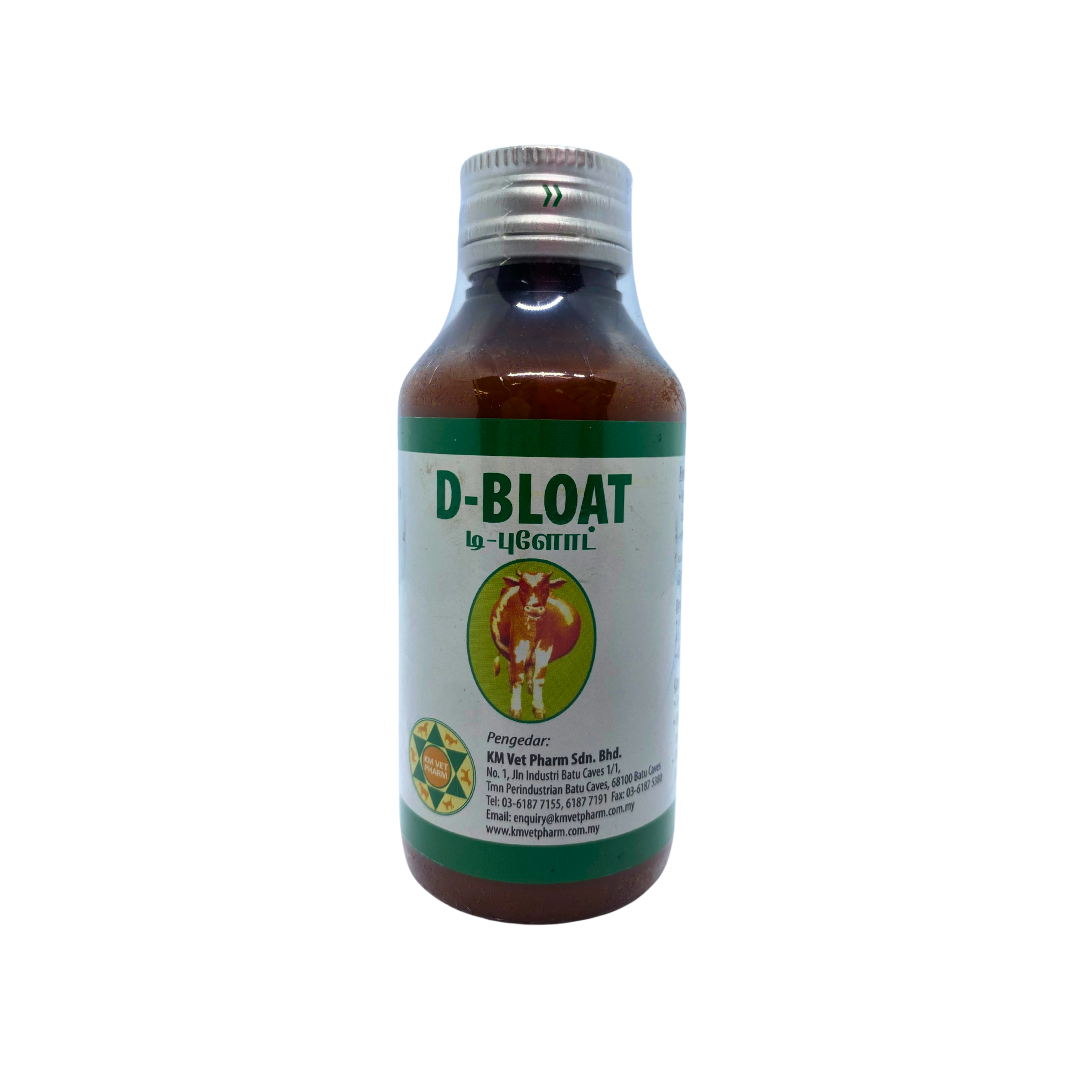 D-Bloat / Masalah Kembung atau Bloat Ternakan | 100ml