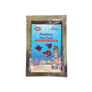 Premium Fish Feed / Makanan Ikan Hiasan Premium | SBS Agroternak | 15g