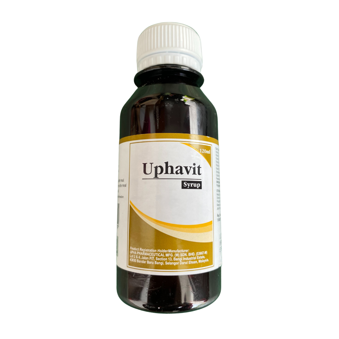 Uphavit Syrup / Multivitamin Haiwan Kecil | 120ml